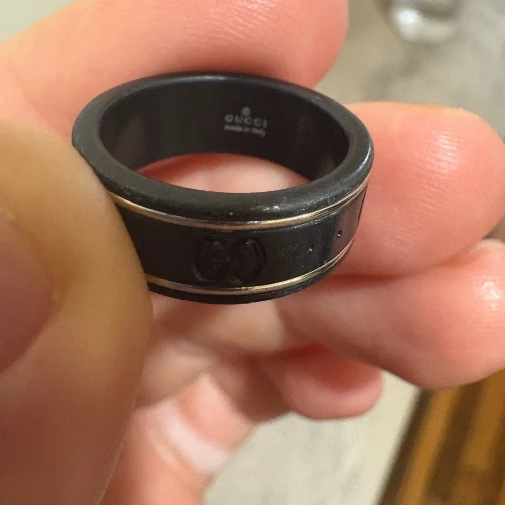 Gucci Black Unisex ring - Picture 5 of 8